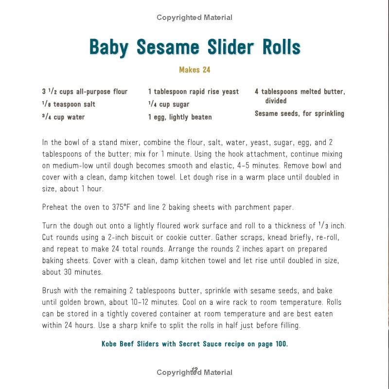 Small Bites: Skewers, Sliders & Other Party Eats