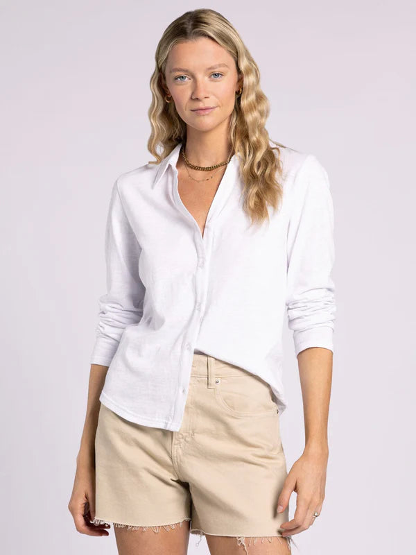 Rosanna Button Up Shirt White
