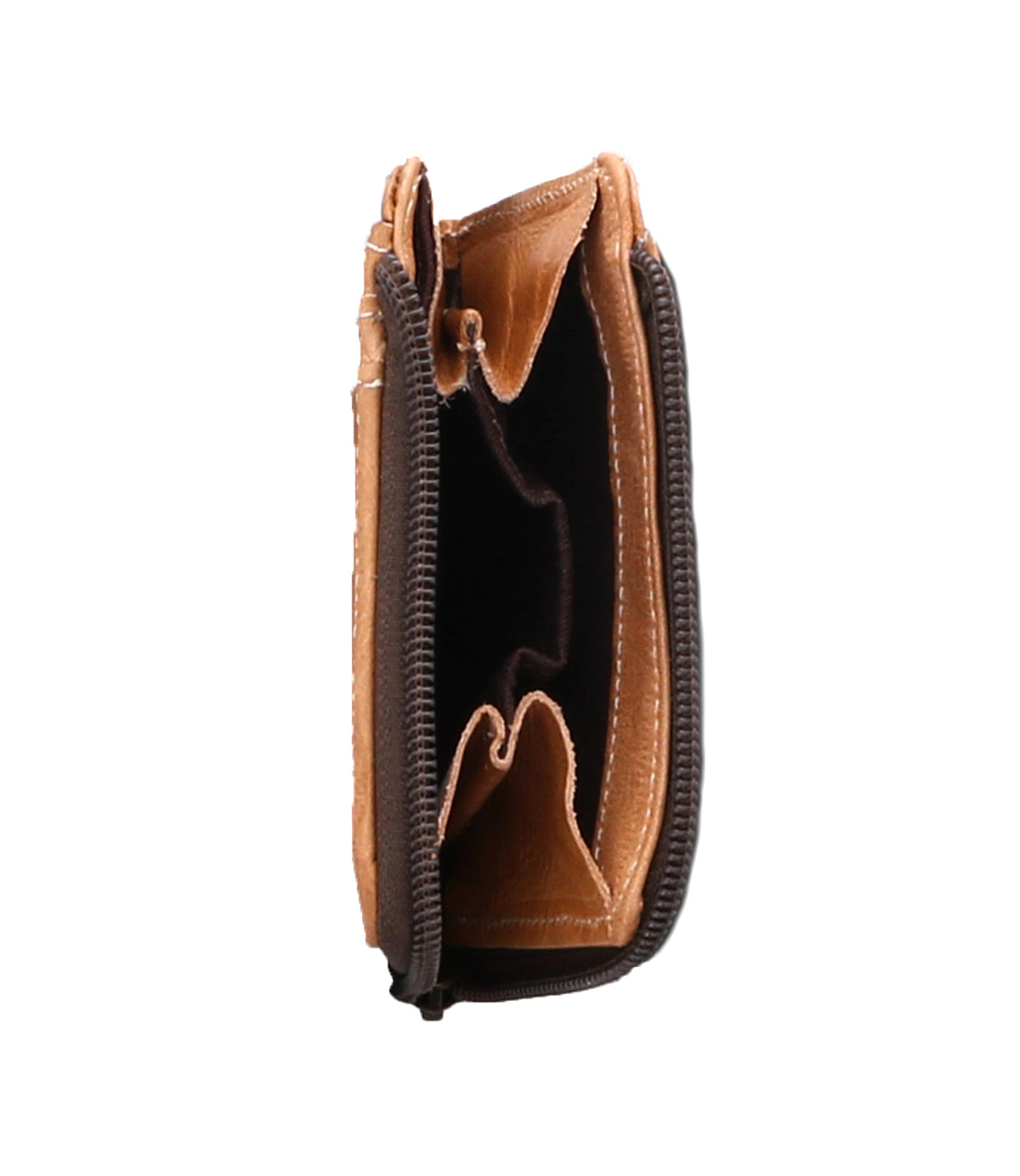 Carrie Wallet Tan Rustic