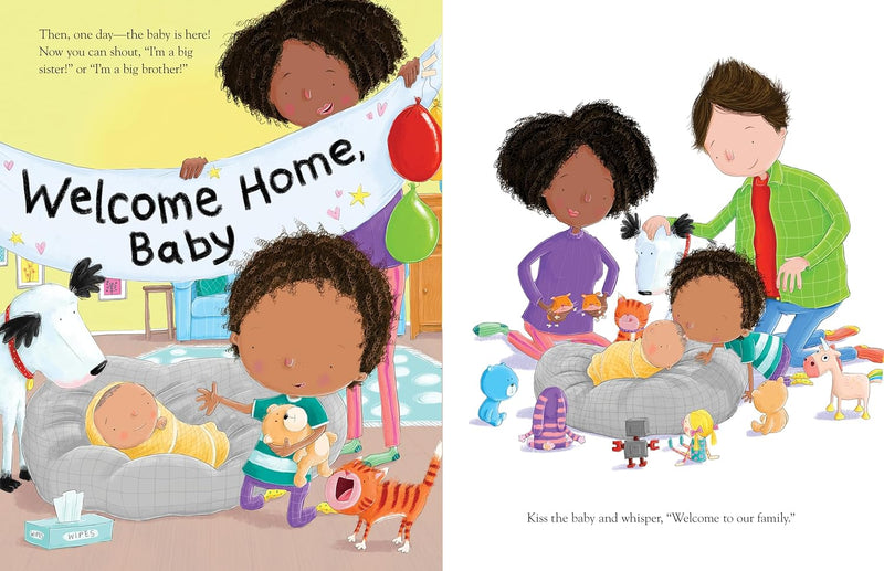 How To Welcome A New Baby Board Book