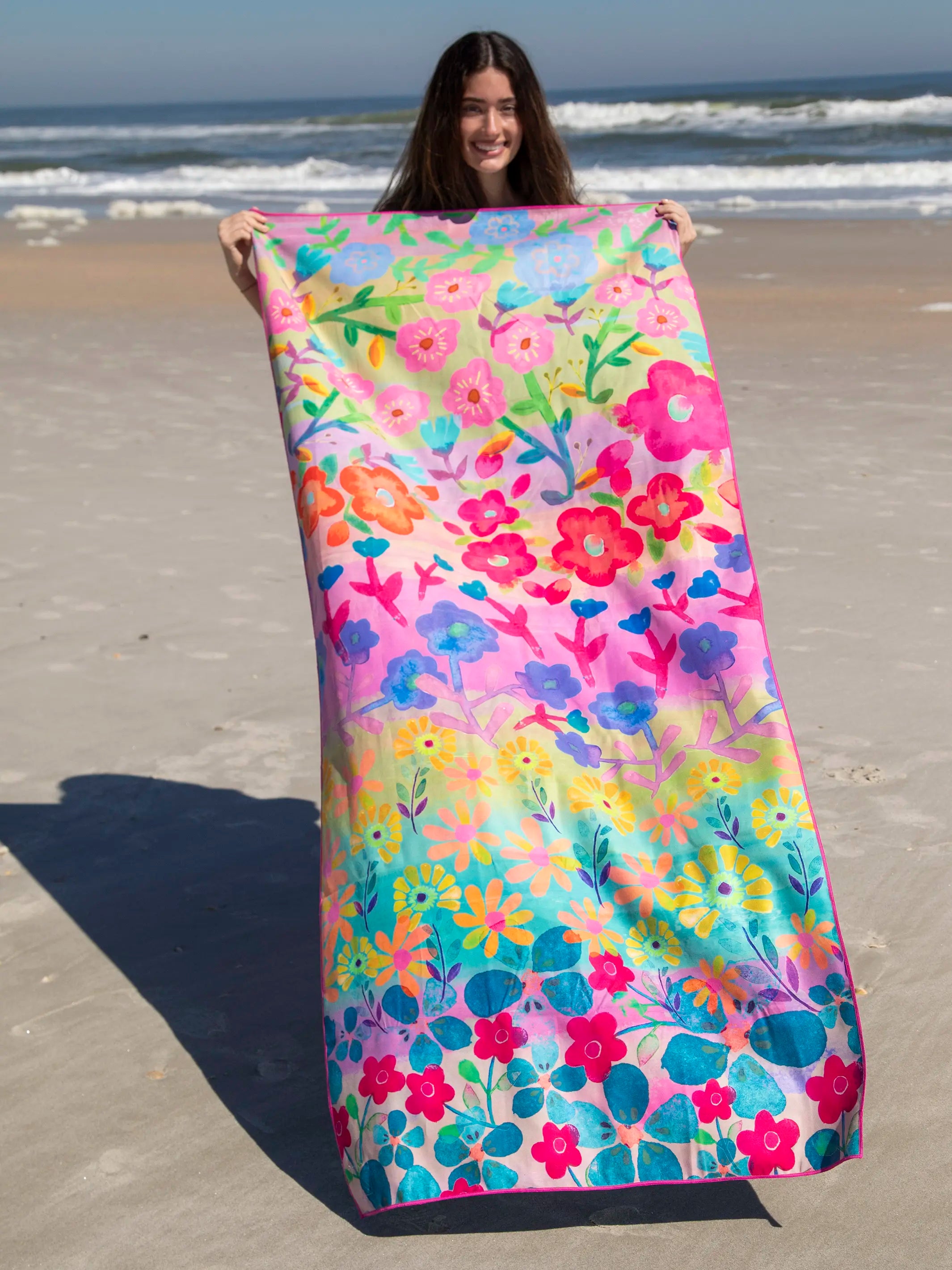 Double Sided Micro Fiber Beach Towel