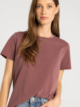 Asher Relaxed Fit Tee Zinfandel