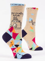 Women's Sassy Crew Socks