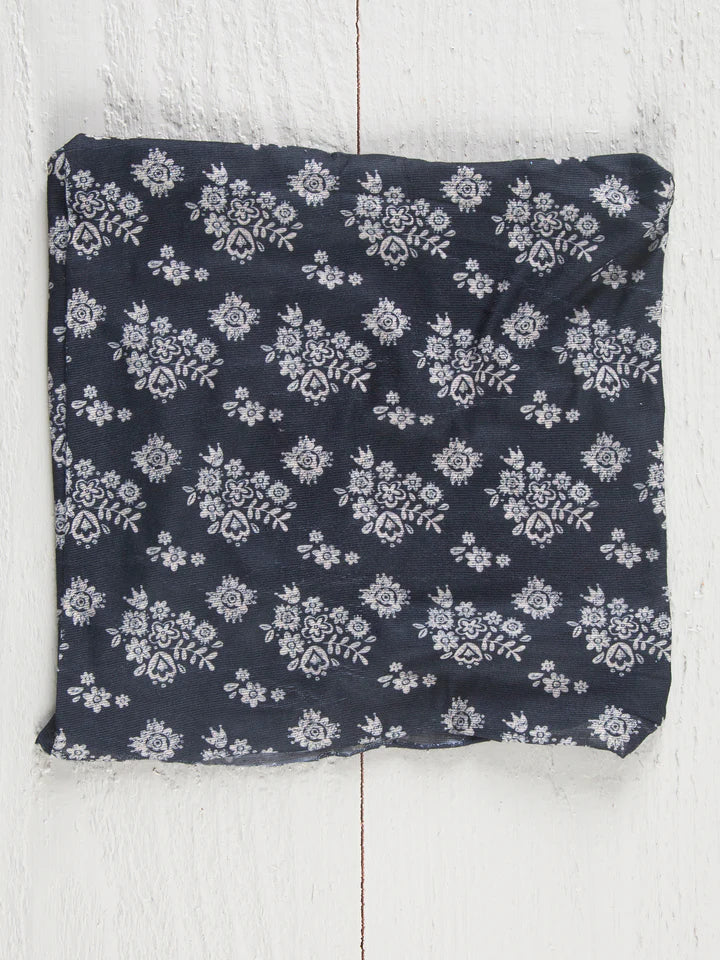 Half Boho Bandeau Floral Border