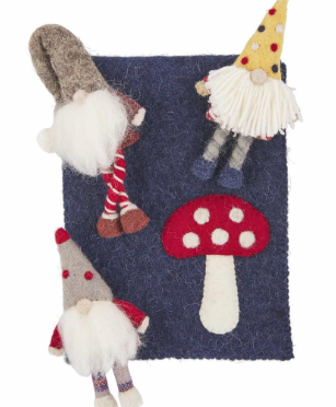 Gnome Finger Puppet Set