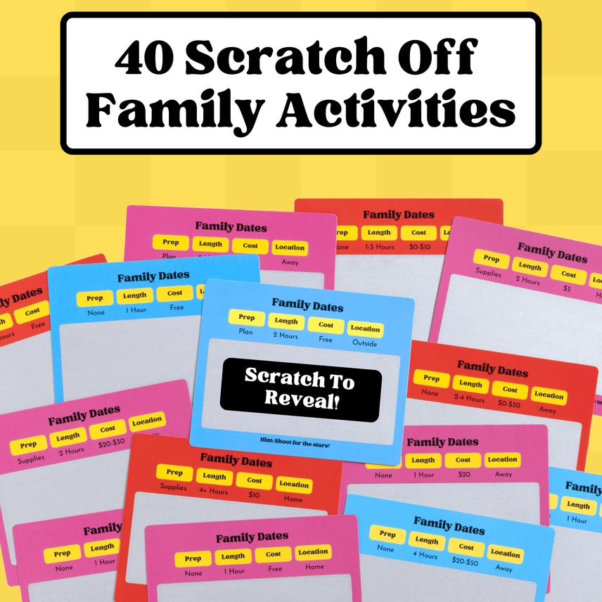 Family Dates 40 Activity Cards