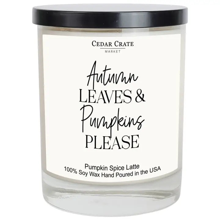 Cedar Crate Fall Candle - 10 OZ