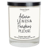 Cedar Crate Fall Candle - 10 OZ