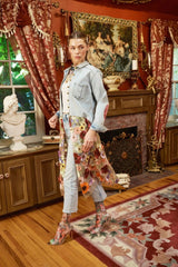 Sia Denim Maxi Shirt Washed Denim