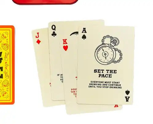 Ring Of Fire Beer Proof Playing Cards