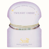 Ombre Stone Wrap Twilight | Gold