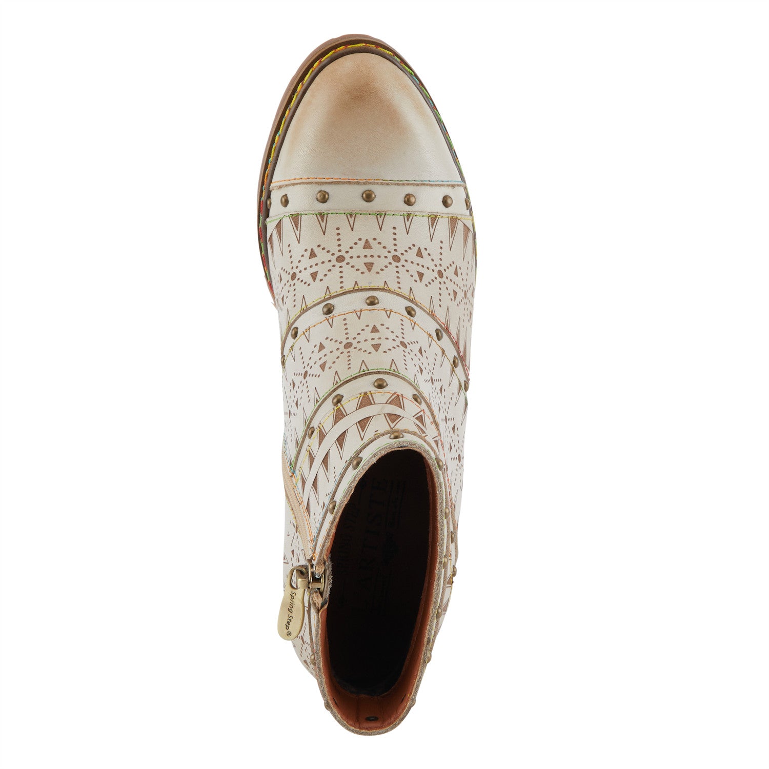 Niobe Bootie Beige Multi