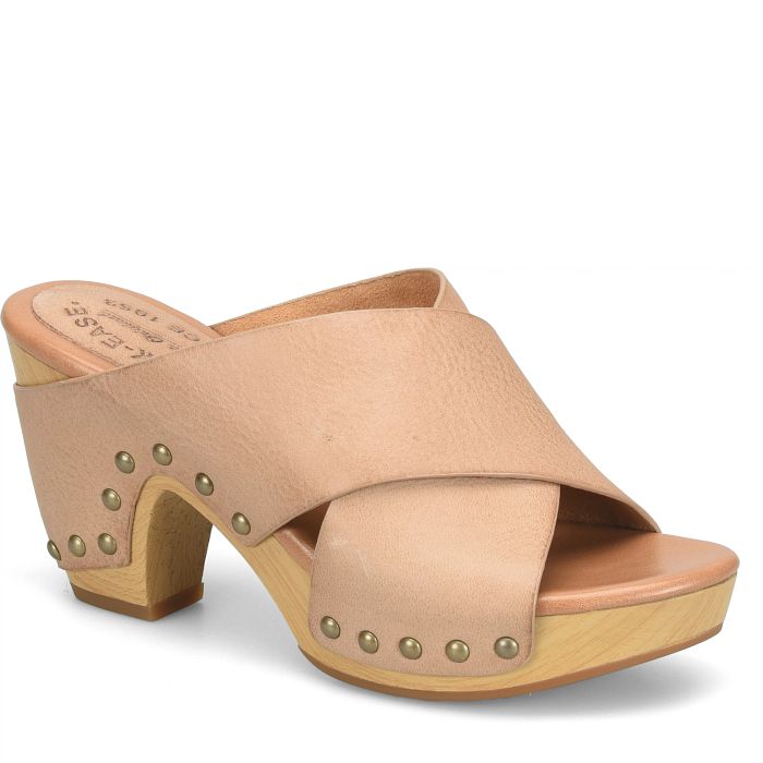 Gracie Platform Clog Slides Off White