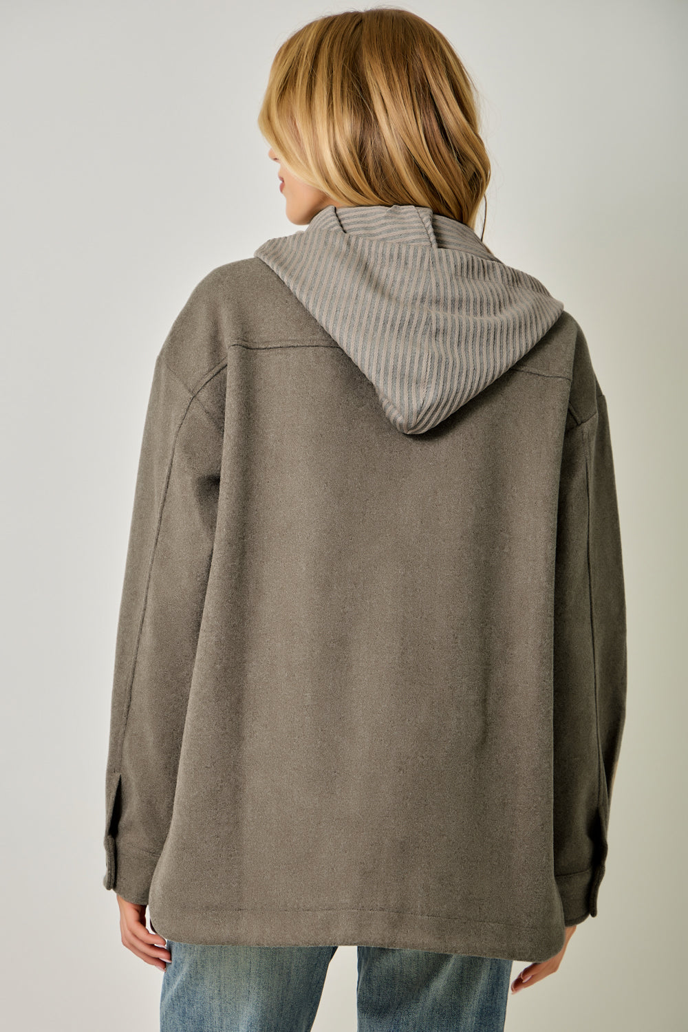 Two Fer Hoodie Coat
