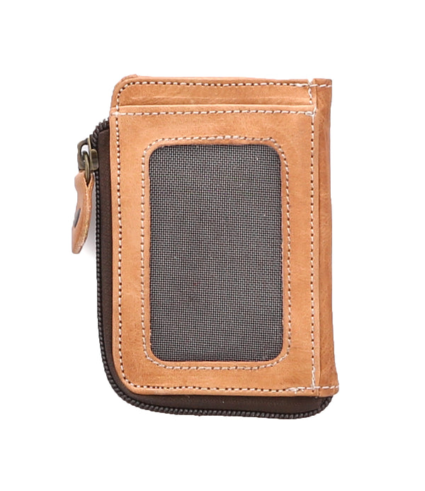 Carrie Wallet Tan Rustic