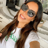 Drew Sunglasses Cream | Tortoise