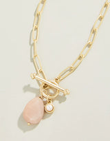 Suzy Toggle 18" Necklace - Blush