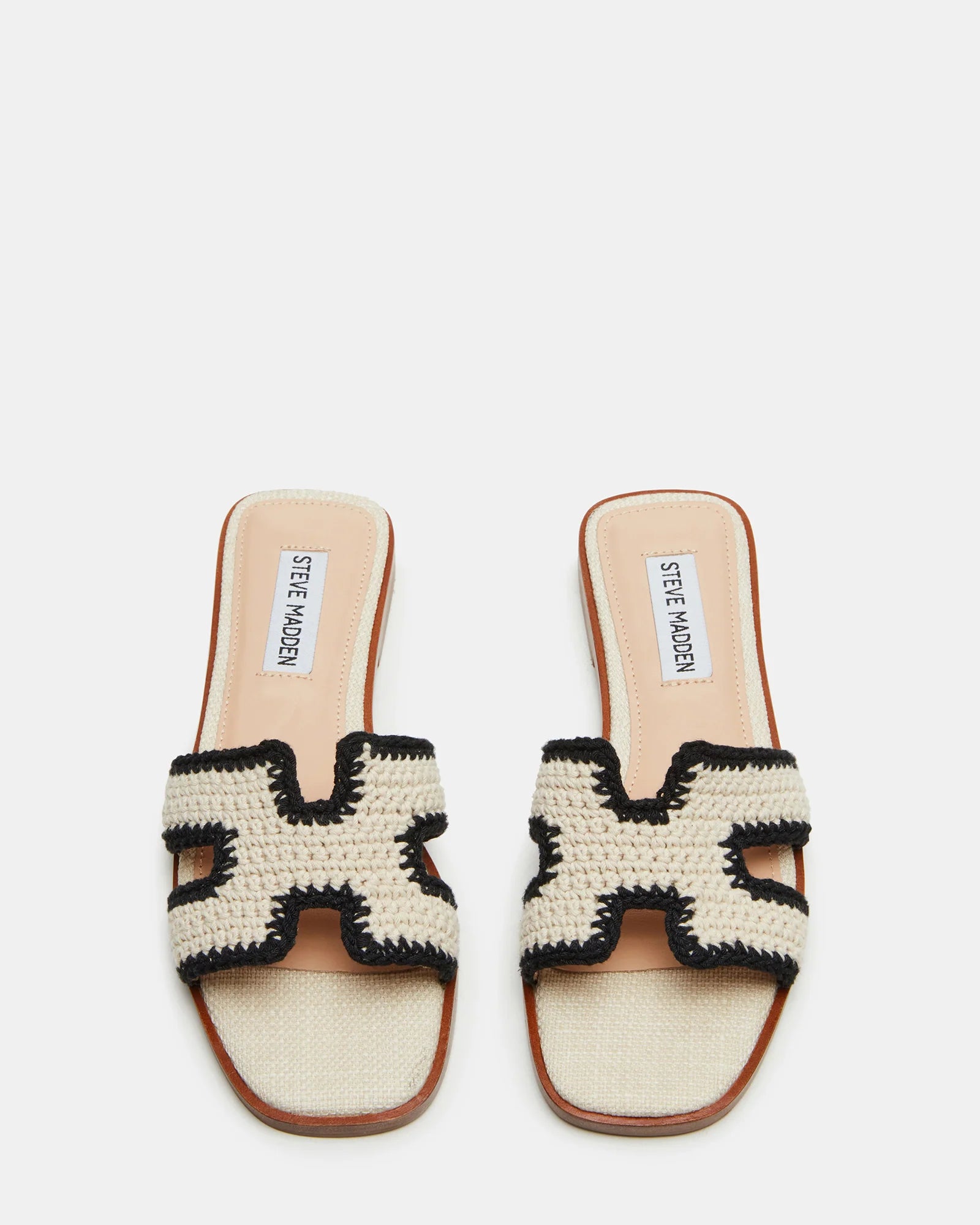 Hadyn Crochet Sandals Cream Multi