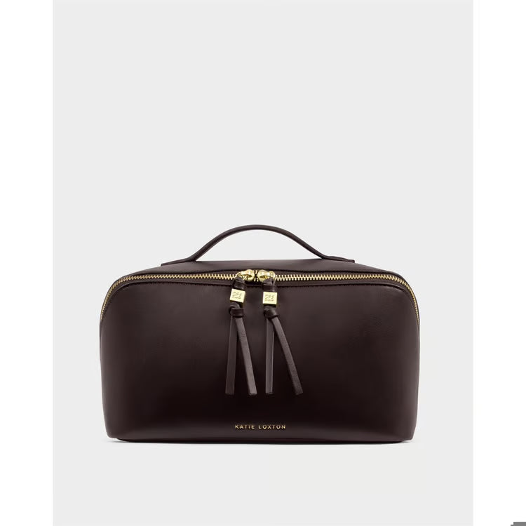 Large Make Up Bag Bitter Chocolate