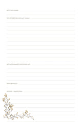 Grandma's Story: A Memory & Keepsake Journal