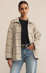Bronx Plaid Jacket Frost