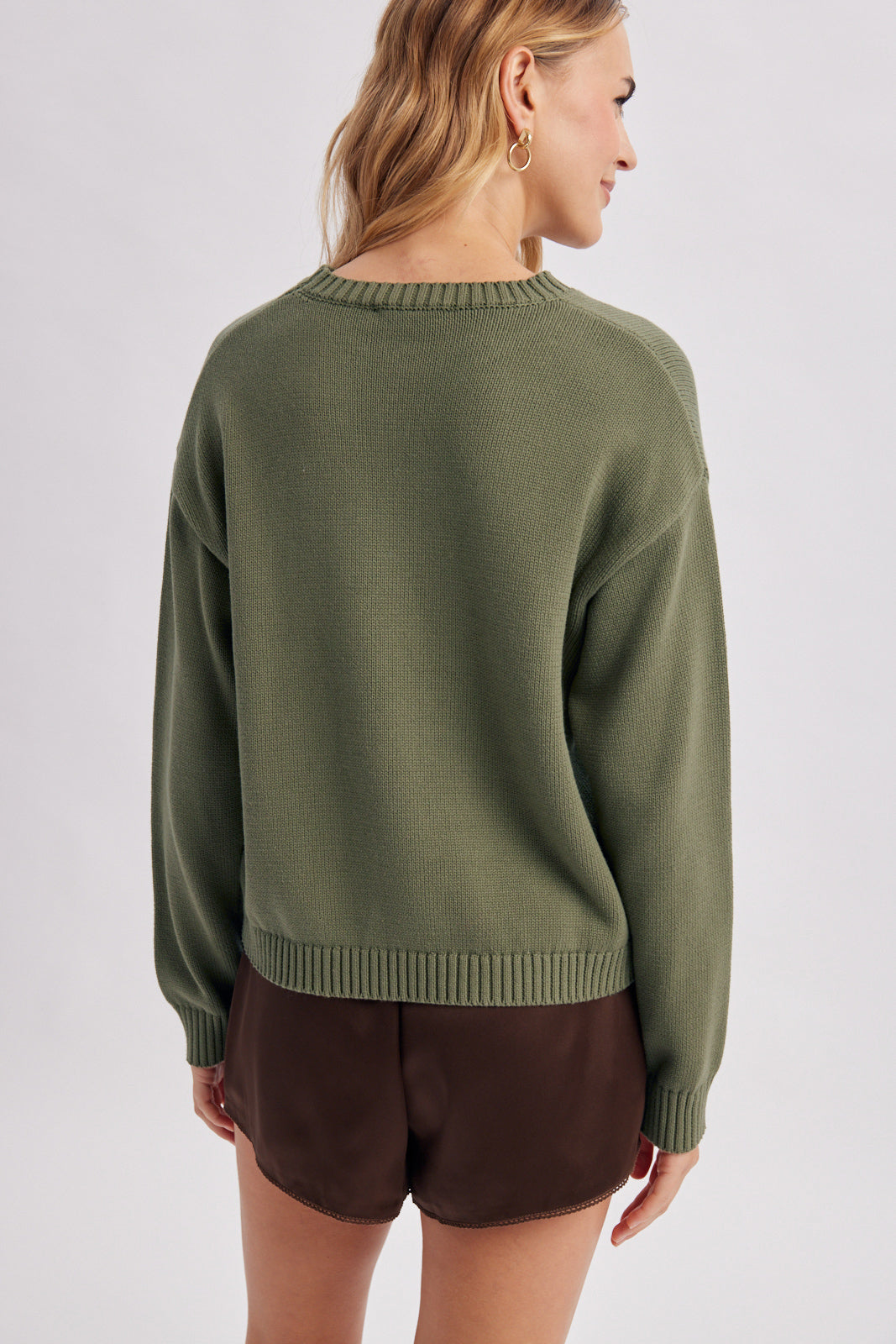 Spring Trout Sweater Olive