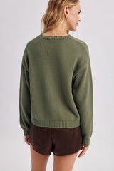 Spring Trout Sweater Olive