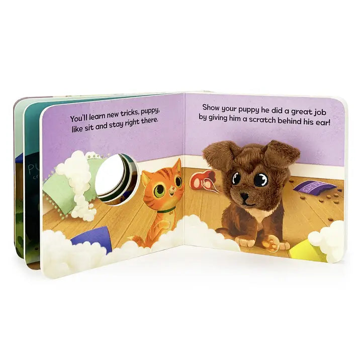 Puppy Love Finger Puppet Board Book