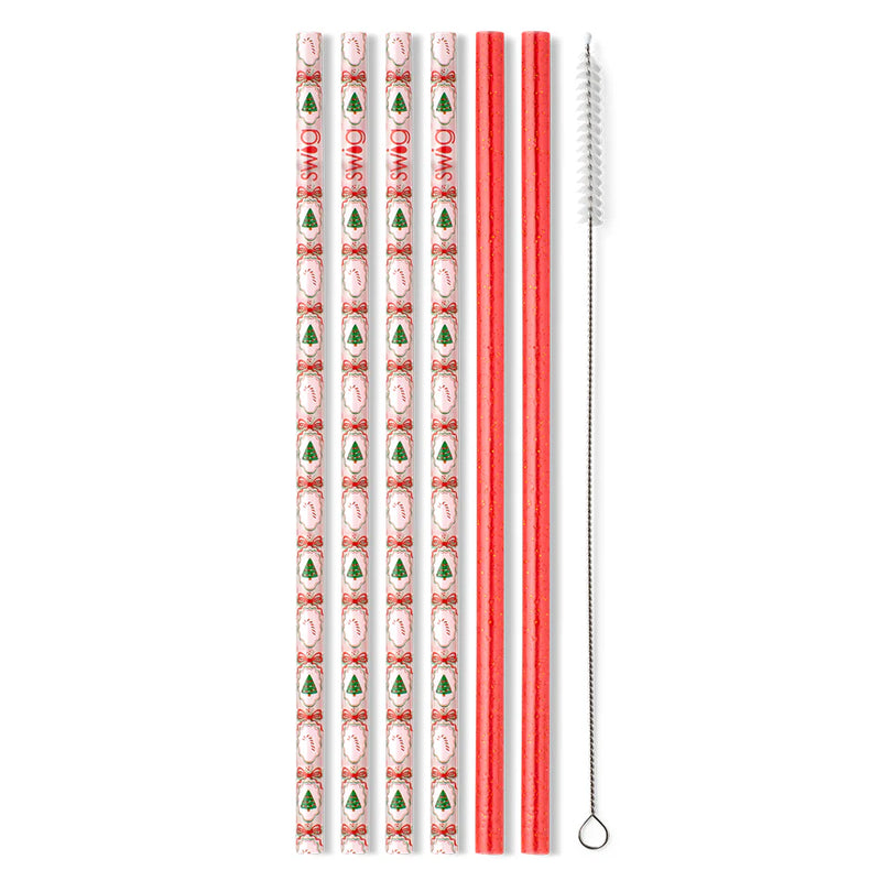 Reusable Straw Set - 6 Pack