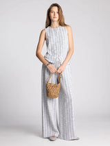 Zaria Pants Light Sea Blue