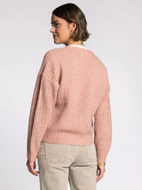 Amour Cardigan Misty Rose