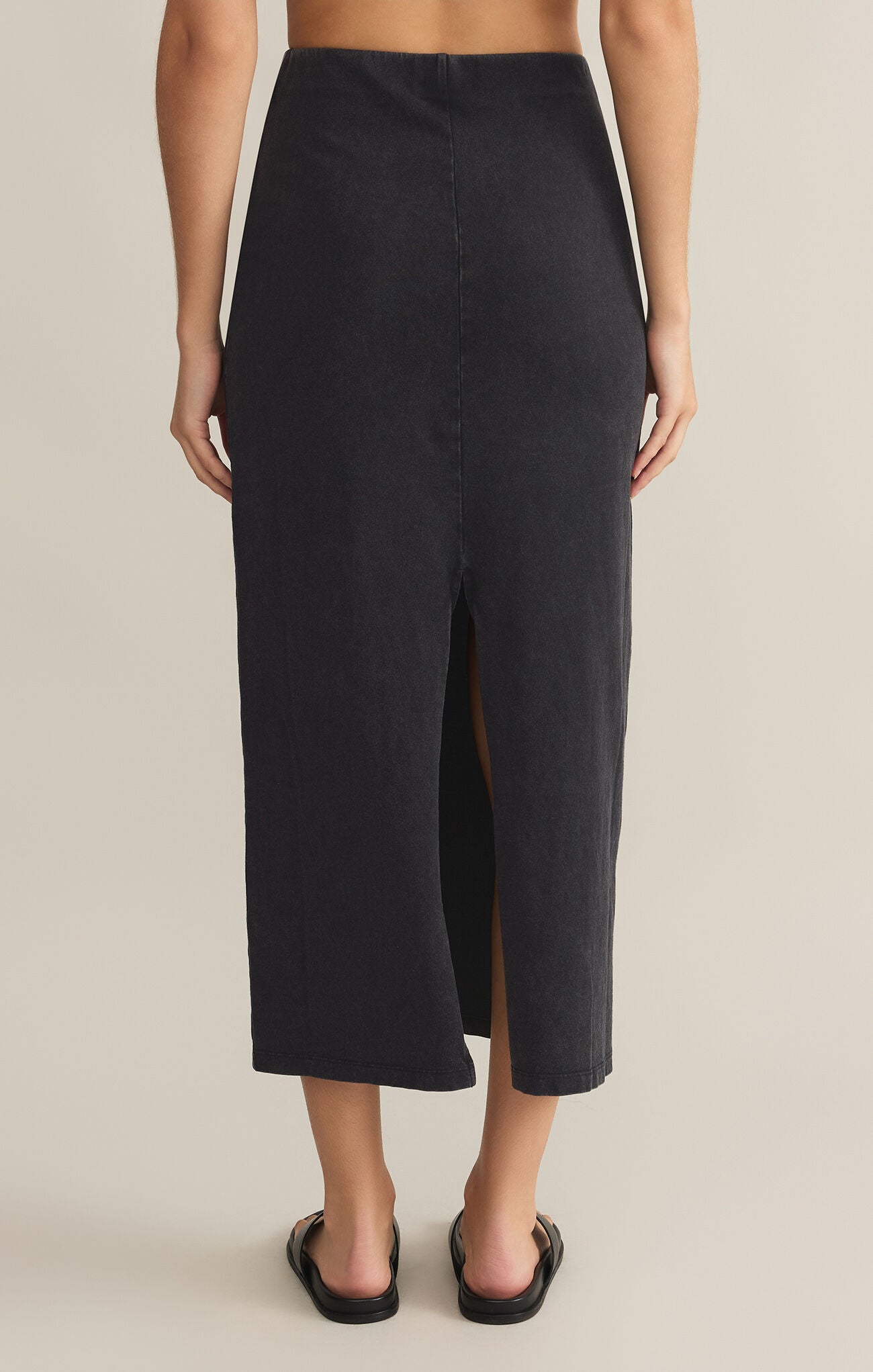 Gail Midi Skirt Black