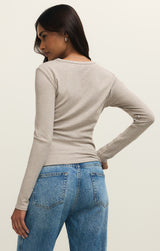 Second Skin Crew Natural Heather