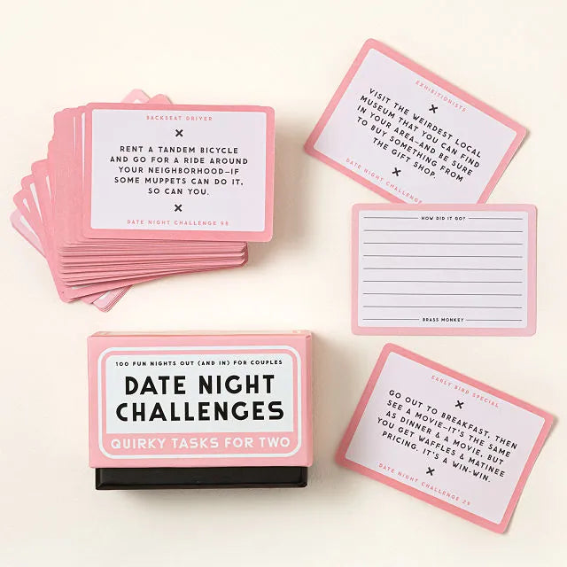Date Night Challenges Card Set