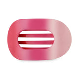 Teleties Medium Flat Round Hair Clip Kiss & Tell