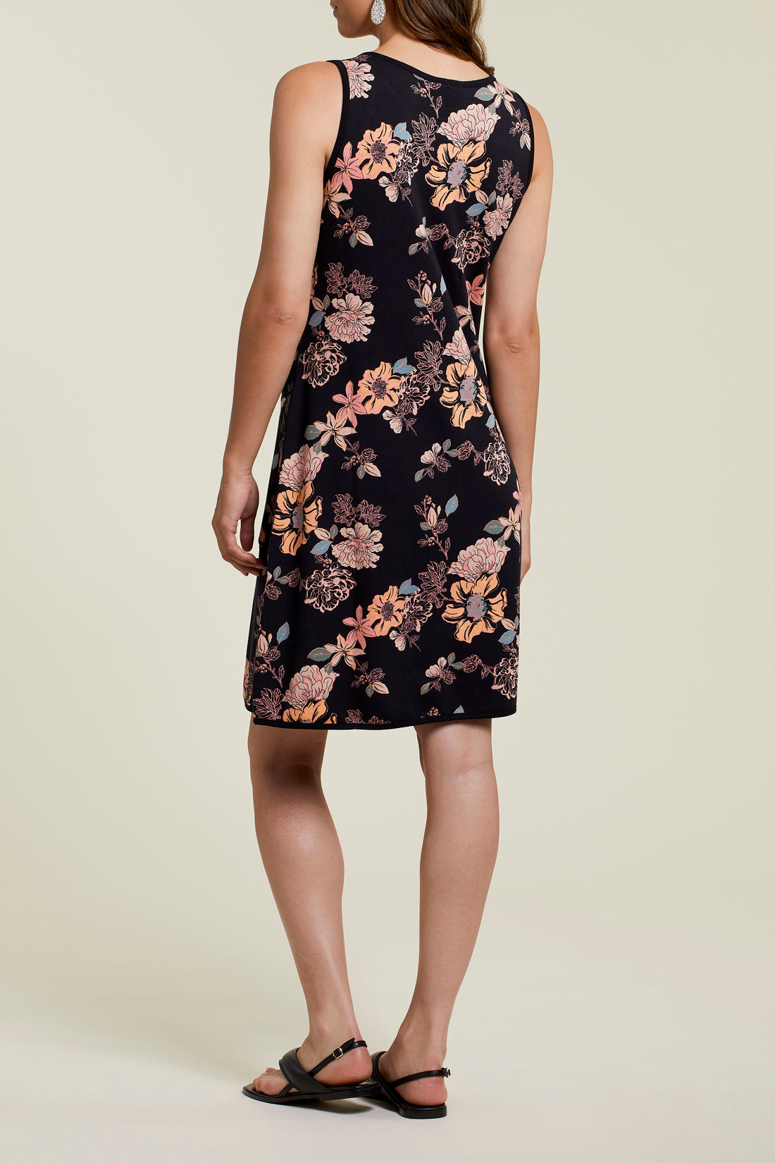 Reversible A Line Pocket Dress Petal Pink