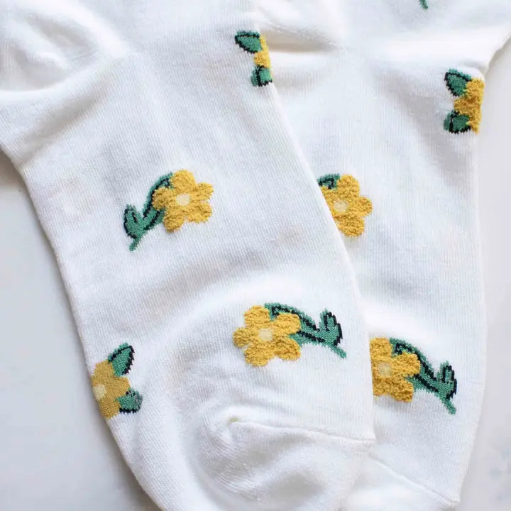 Allison Floral Socks