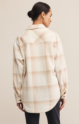 Hiker Two Toned Fleece Jacket Smokey