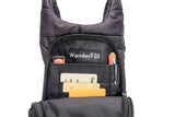 HydroBag Crossbody Black Matte | Grey Black Stripe