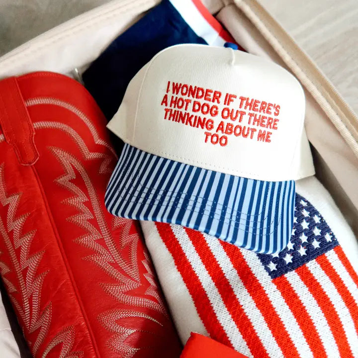 Wonder If There's A Hotdog Out There Trucker Hat