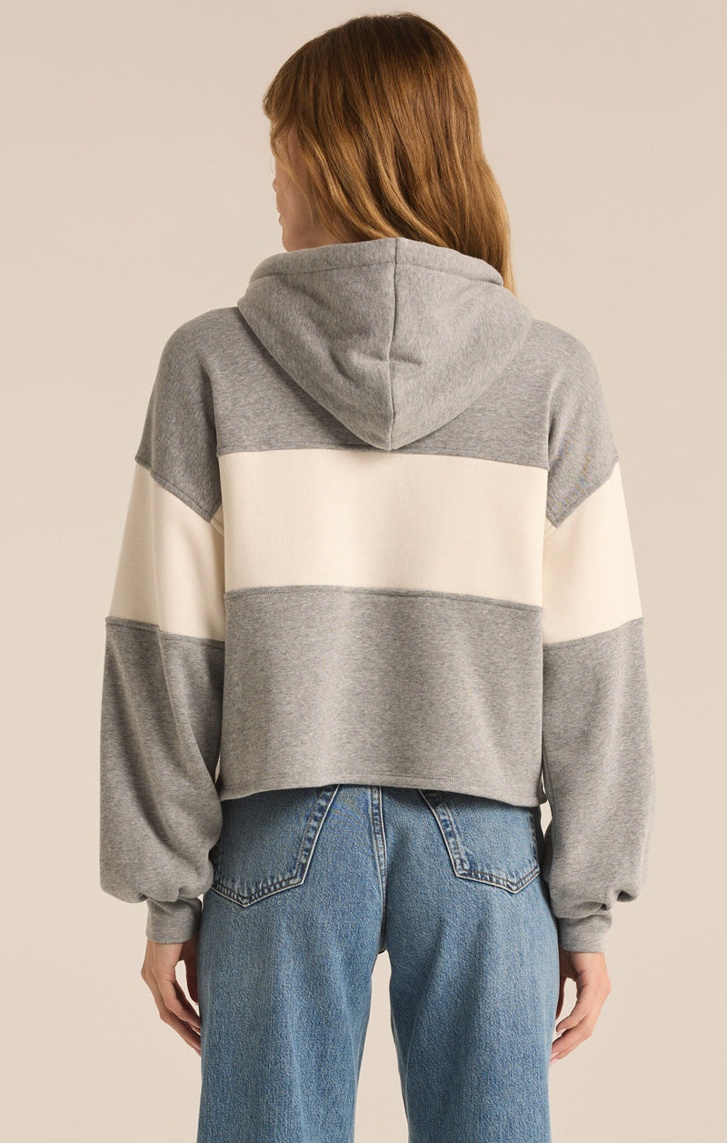 Landing Colorblock Hoodie Classic Heather Grey