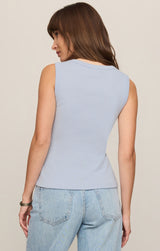 Ellie V Neck Tank Skyline