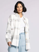 Harvey Jacket Ivory Paloma Plaid