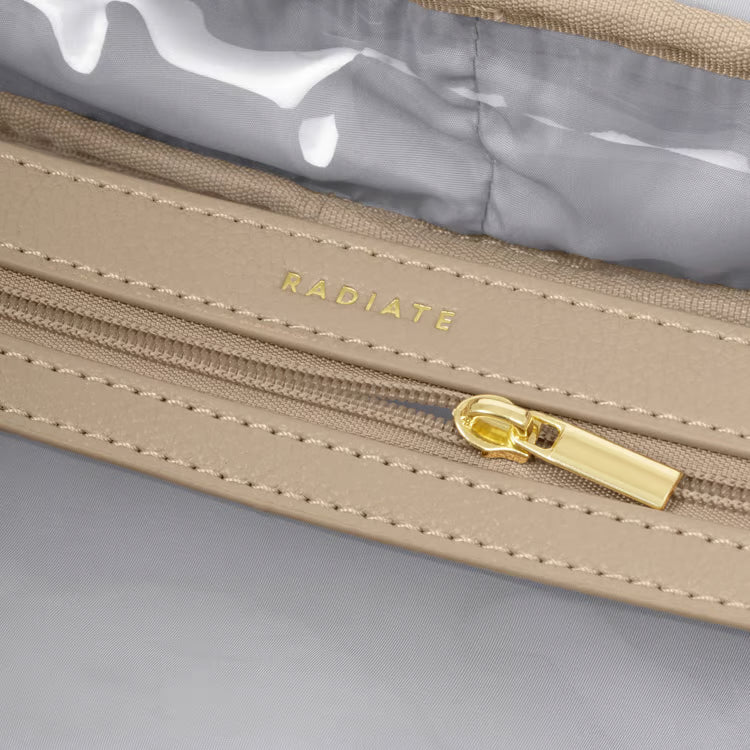 Hanging Wash Bag Taupe