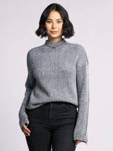 Rina Sweater Blanc Black