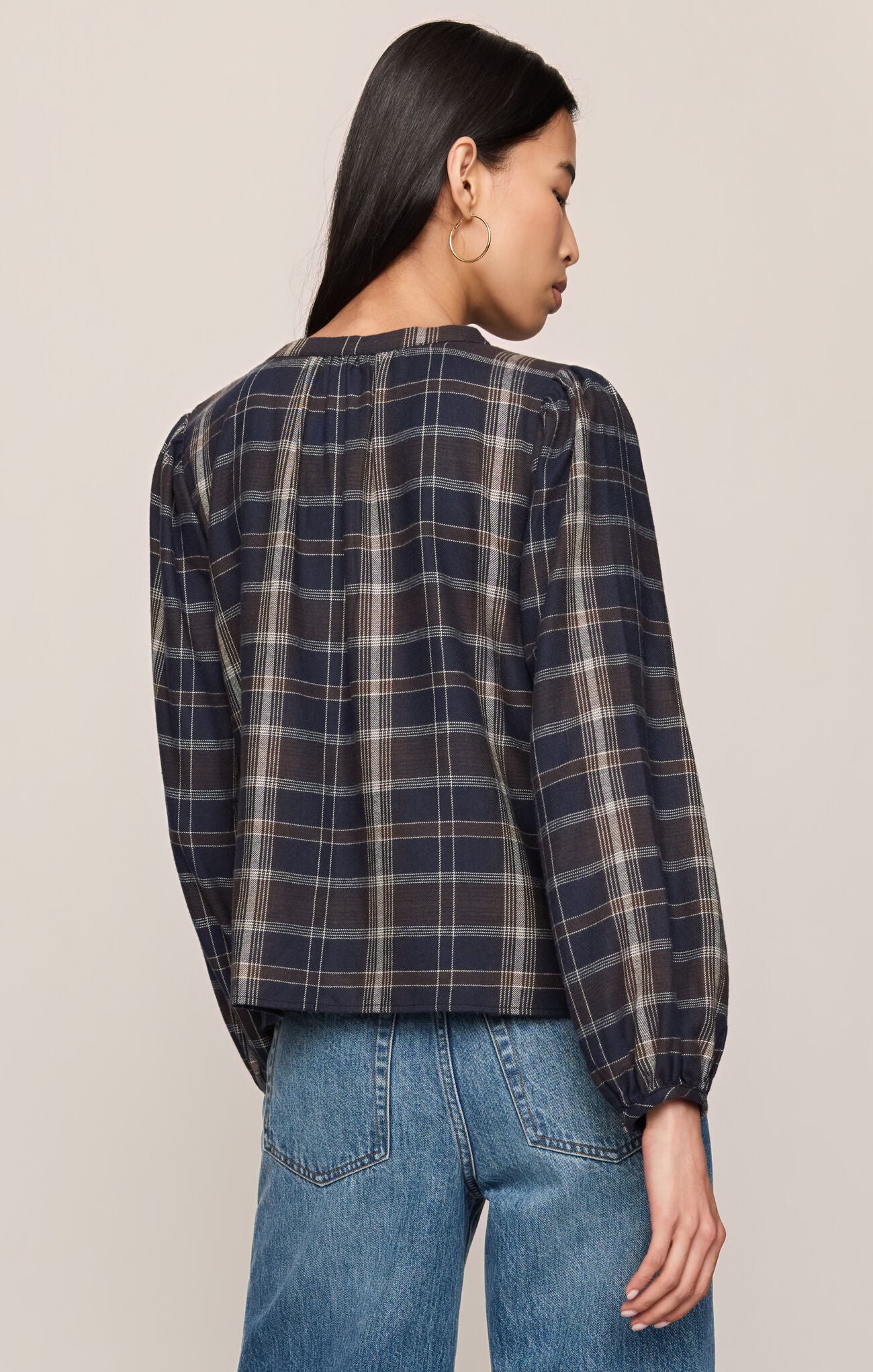 Autumn Plaid Button Up Eclipse