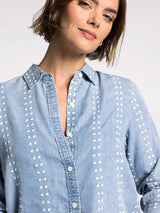 Natalia Shirt Daisy Stripe