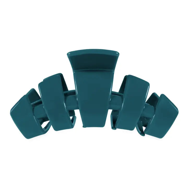 Classic Medium Hair Clip Teal with It