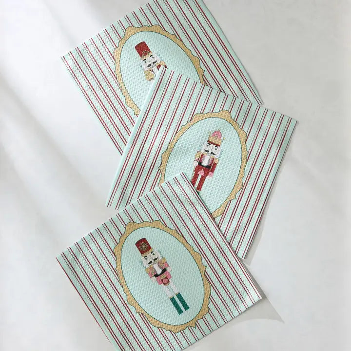 Geometry Dishcloth Set Nutcracker Intermission