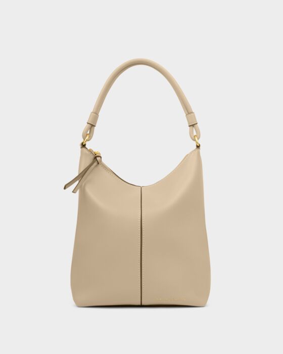 Hallie Satchel Bag Light Taupe